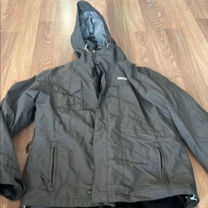 Orage gray winter jacket sz M